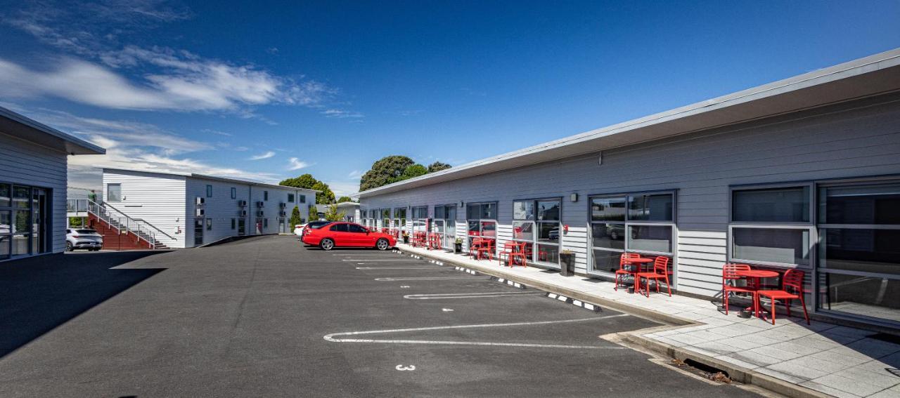 Pukekura Motor Lodge New Plymouth Exteriér fotografie The motel in 2016